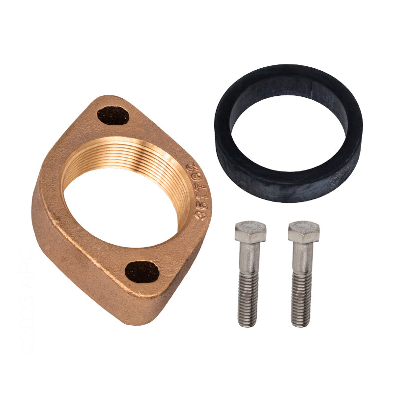 Inlet/Outlet Flange, Raypak Heater, 268-408, 013812F