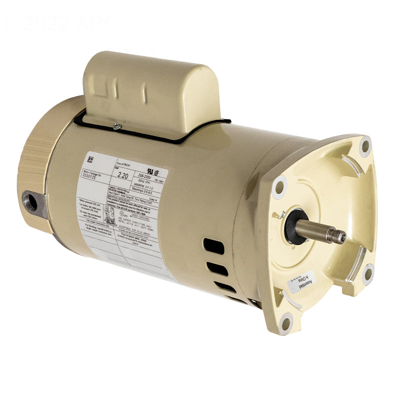 Motor Square Flange 1.5 HP 208/230V Pentair, 355012S