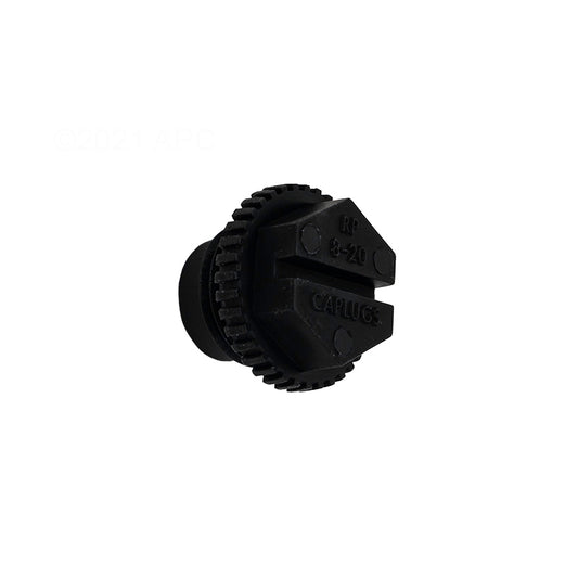 Rolachem Flow Meter Black Cap Plug, 570035