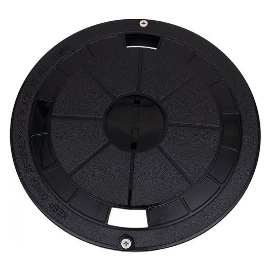 Round Skimmer Cover, Black, 25544-004-000