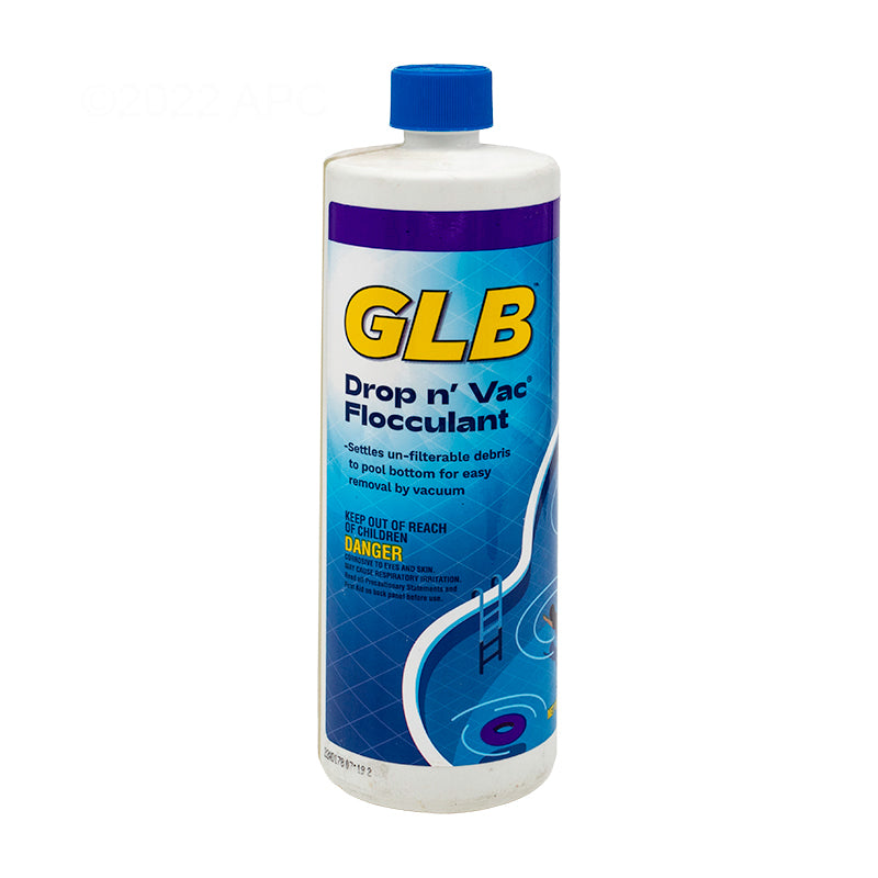 1 Qt Drop N' Vac Non Alum Floc, GLB, 71408A