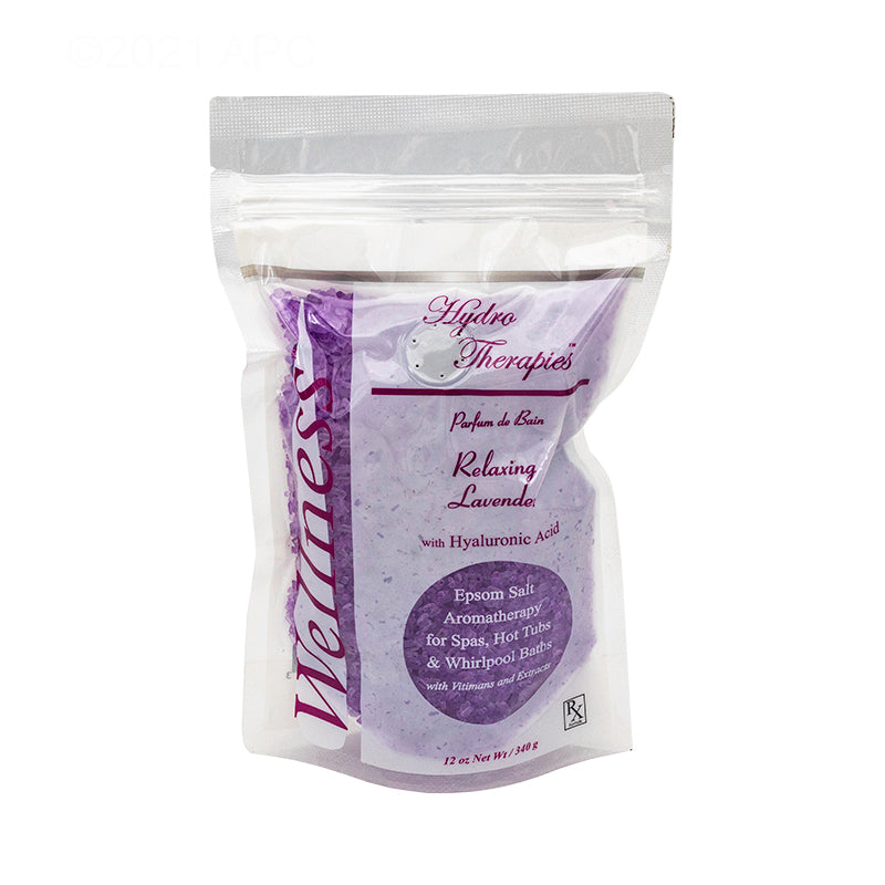 Wellness 12 Oz Epsom Crystals, Relaxing Lavender, 567