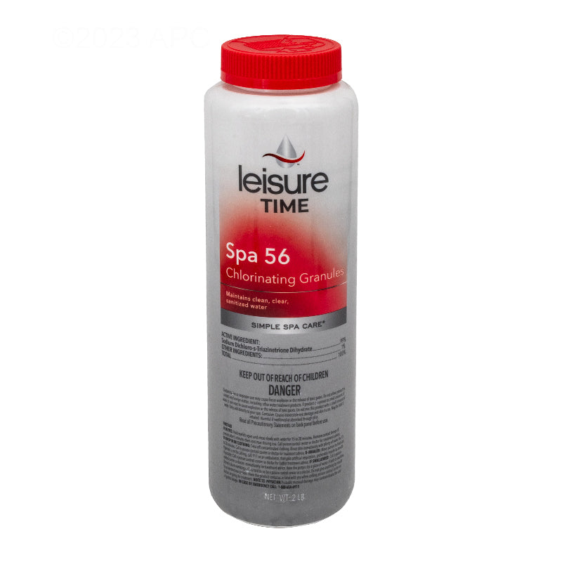 2 Lb Spa 56 Chlorine Granular, Leisure Time, 22337A