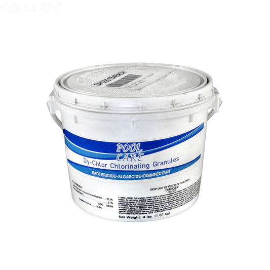 Qualco Pool Care Instant Shock, 4lb 99% Dichlor, A55154