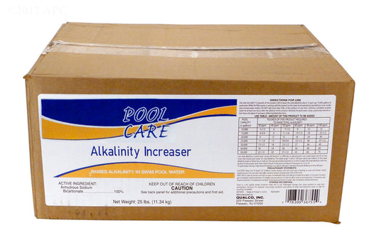 25 Lb Alkalinity Increaser, Qualco Pool Care, A55277