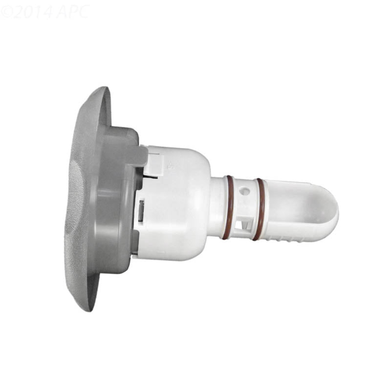Adjustable Whirlpool Jet, 5 Scallop Escutcheon, Gray, 212-2057
