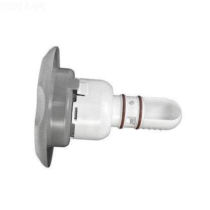 Adjustable Whirlpool Jet, 5 Scallop Escutcheon, Gray, 212-2057