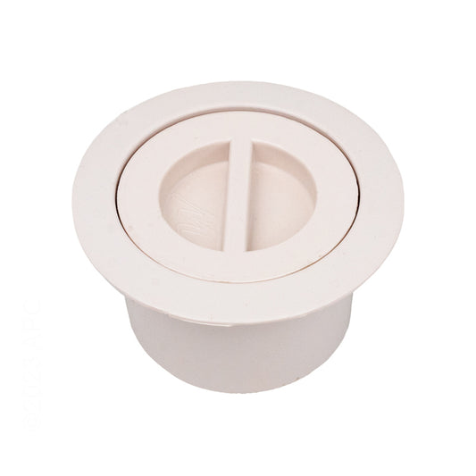 Flange & Plug Assembly, White, Volleyball Pole, 540-6710