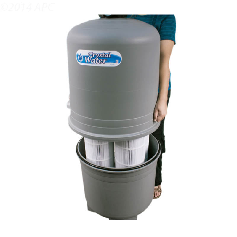 525 Sq Ft Crystal Water Cartridge Filter, Waterway, 570-0525-07