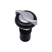 1 Inch Air Control, Gray, Porsche Silver Handle, 660-3609DSG-PS