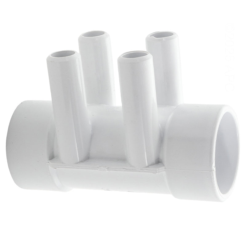 Manifold, 1.5in Slip, 4 Port, Shure-Grip Smooth, 672-4140B