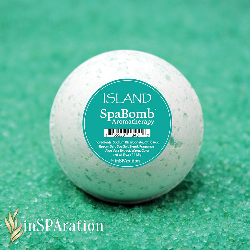 Island Aromatherapy Spabomb, 5oz, 12 per, 900-SB