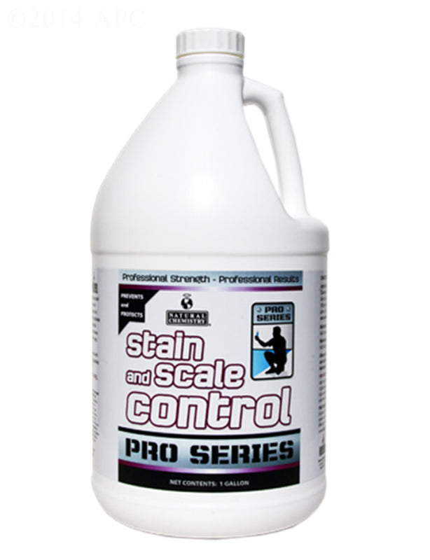 1 Gal Pro Series Stain & Scale Control 4/CS Natural Chemistry, NC20701
