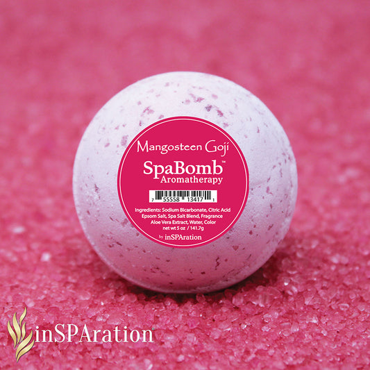 5 oz InSpa Spabomb, Mangosteen & Goji, 757-SB