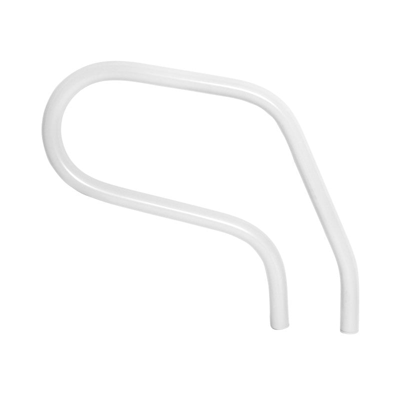 29in Pretzel Rail, White, Return To Deck, P-329-Z-W