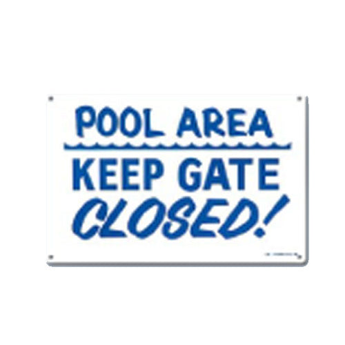 Sign, 'Keep Gate Closed', 40316