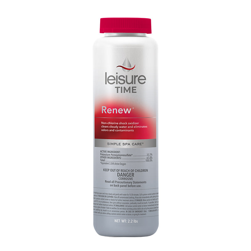 2.2 Lb Renew Chlorine Free Shock, Leisure Time, RENU2