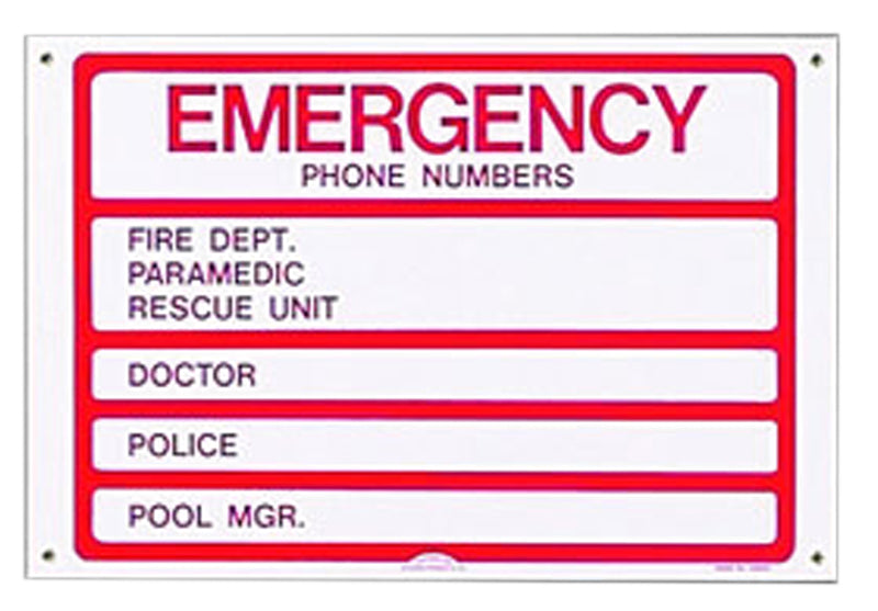 911 Sign, R231700