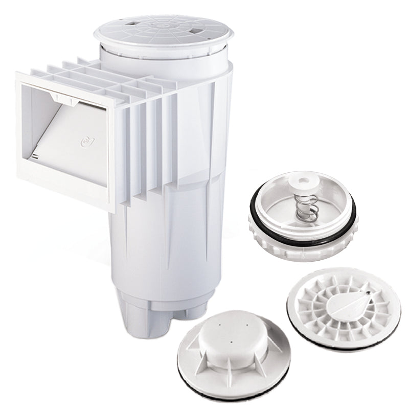 506370, Bermuda IG Skimmer, Gunite White, Pentair, 2In SKT PVC