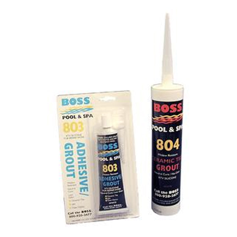 10.3oz Silicone Ceramic Tile Grout, #804 Gray, 80403B