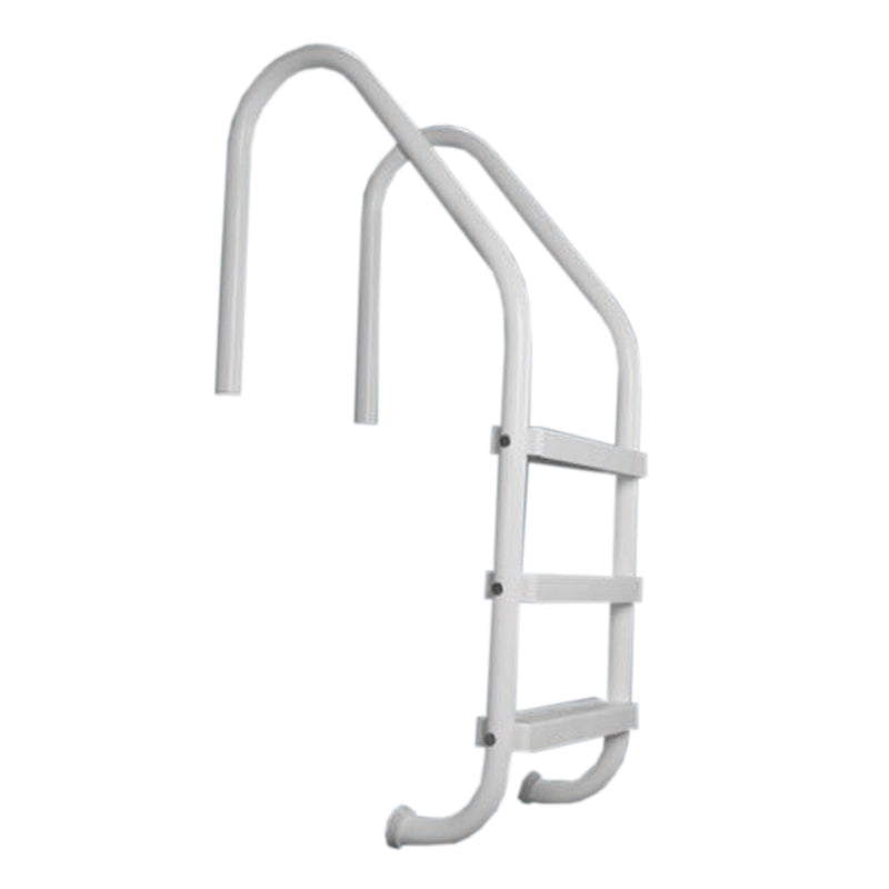 P-324-L3-W, 3 Step IG Polymer Ladder, White, Saftron