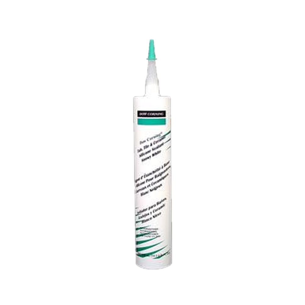10.3 oz Clear Silicone Sealant Cartridge, PLB100C