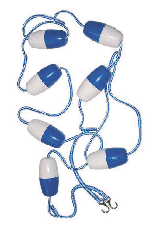 Pool Rope & 9 Float Kit, 20ft x 3/8in, 18ft Pool, 90-860-18