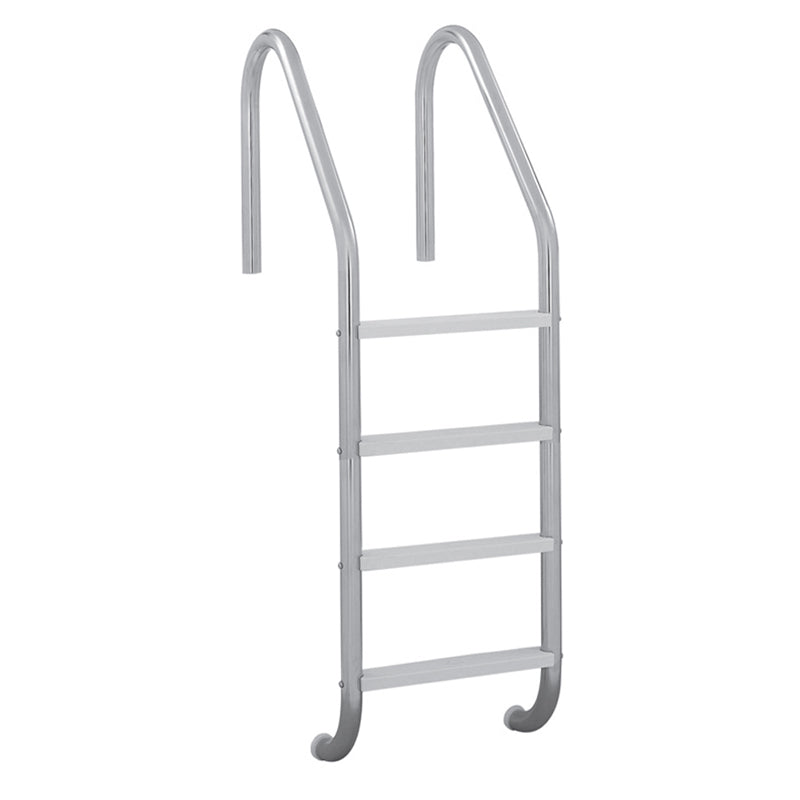 4 Tread 24in Economy IG Ladder, Stainless Steel, VLLS-104S