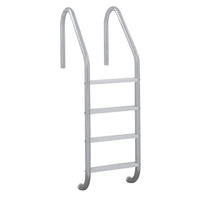 4 Tread 24in Economy IG Ladder, Stainless Steel, VLLS-104S