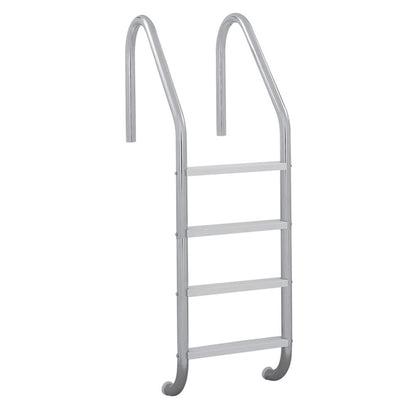 4 Tread 24in Economy IG Ladder, Stainless Steel, VLLS-104S