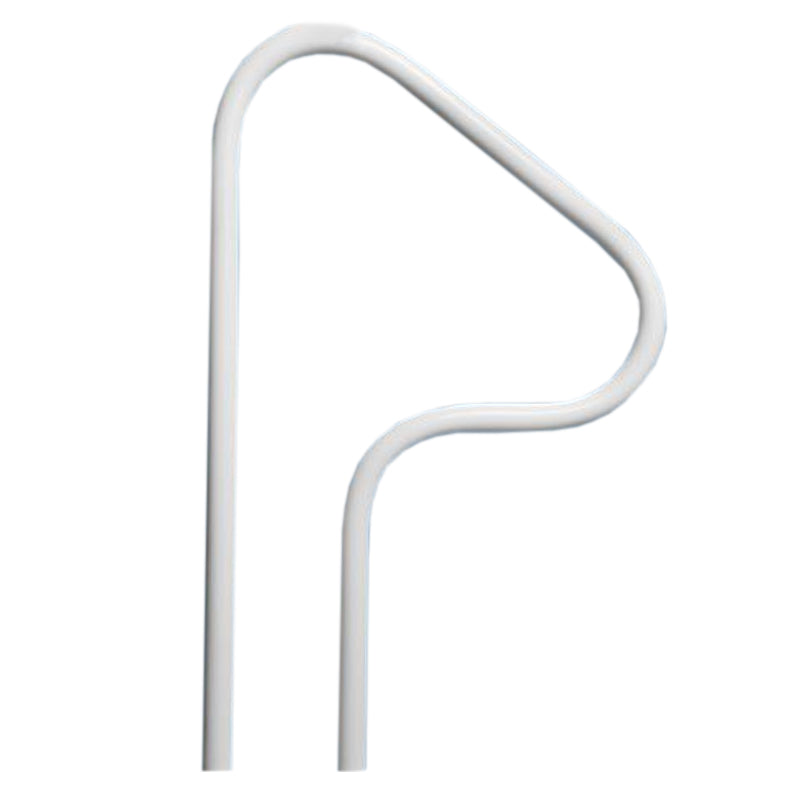 P-326-RTD-W, Return To Deck White Handrail