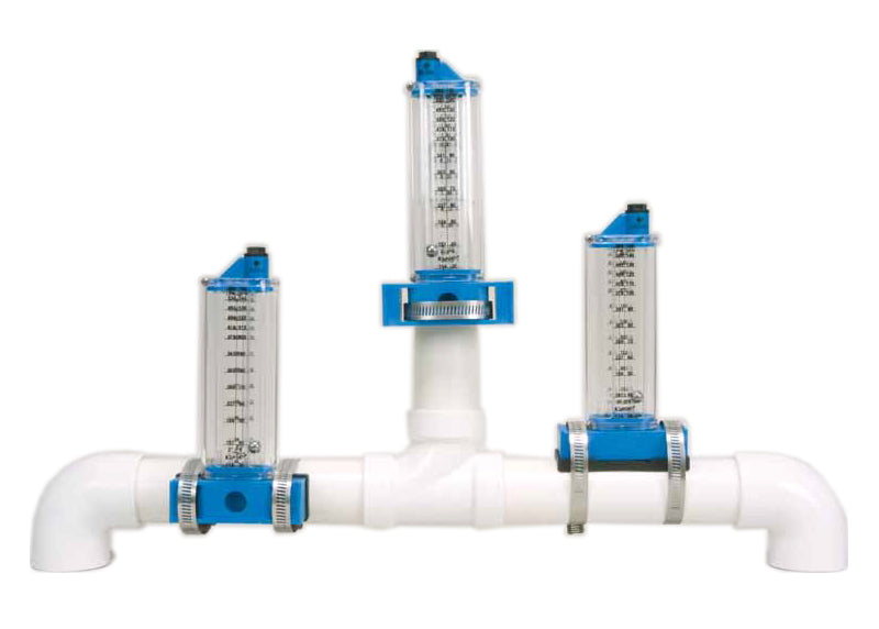 Flowmeter 80-300 GPM, 3in PVC, Side Mount, Rolachem, 570371S