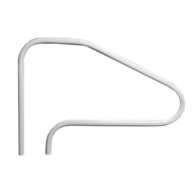 4-Bend Return-To-Deck Rail, White, RTD-448-W