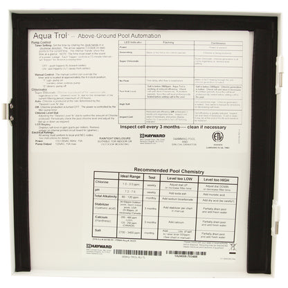 Generador de cloro salino Abg Aquatrol de Hayward W3AQ-TROL-RJ-TL