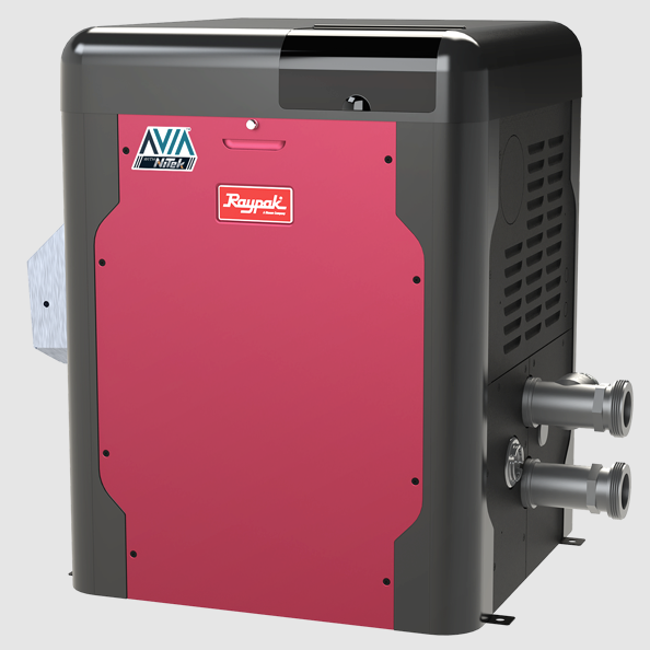 Low Nox Avia HD Nitek Pool Propane Heater, PR404AEPN