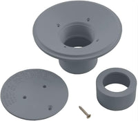 Floor Inlet Fitting, 2in, 1.5in Red, Graphite Gray, 25527-107-000