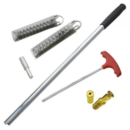 16' x 32' Blue Royal Mesh Rectangle Safety Cover with 4' x 8' Center End Step