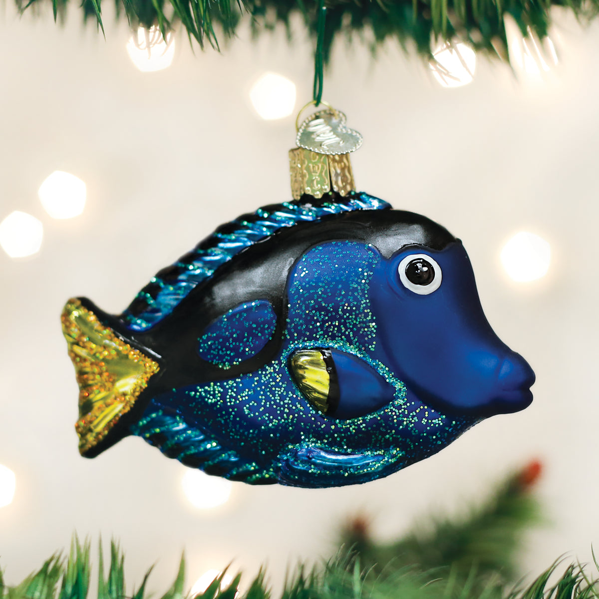 Pacific Blue Tang Ornament