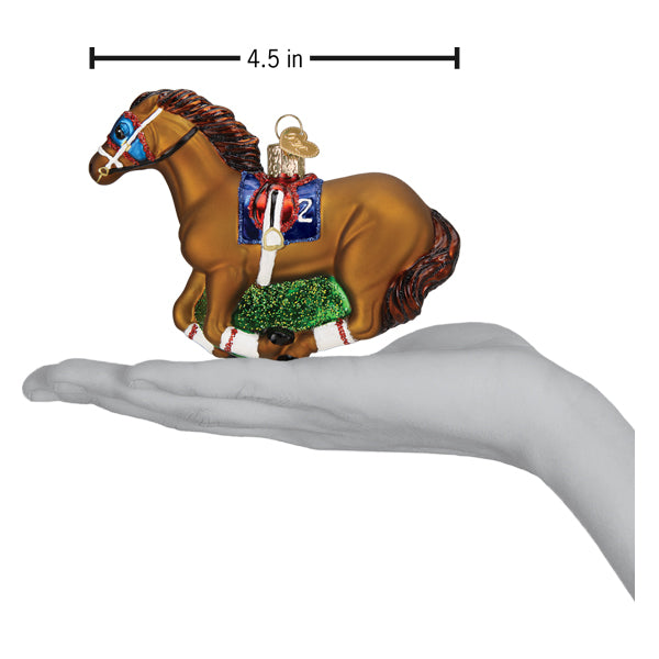 Racehorse Ornament