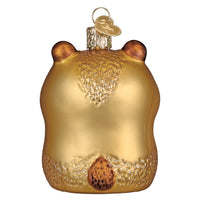 Capybara Eating Donut Ornament