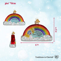 Pawprints On My Heart Ornament