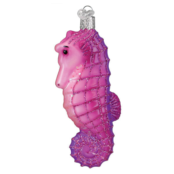 Shimmering Seahorse Ornament