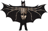 Wicked Winged Bat Skeleton Wing Cape Boys Costume