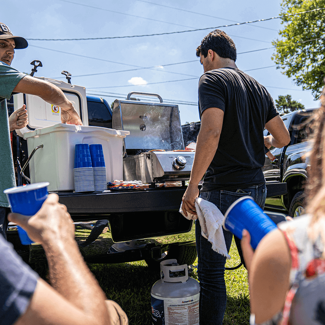 13742 | Stainless Tabletop Propane Gas Grill