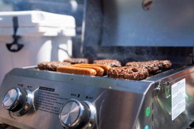 13742 | Stainless Tabletop Propane Gas Grill