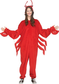 EZ Lobster Jumpsuit Adult Unisex Costume