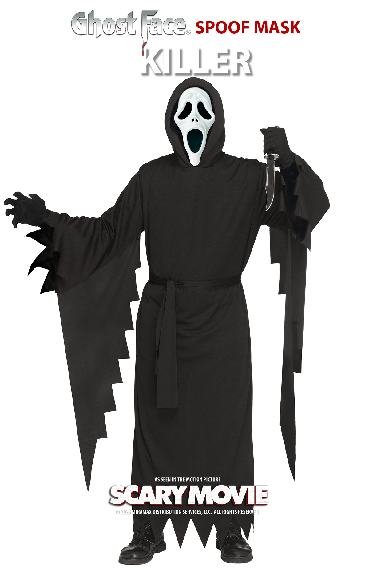 Scary Movie Killer Adult Costume