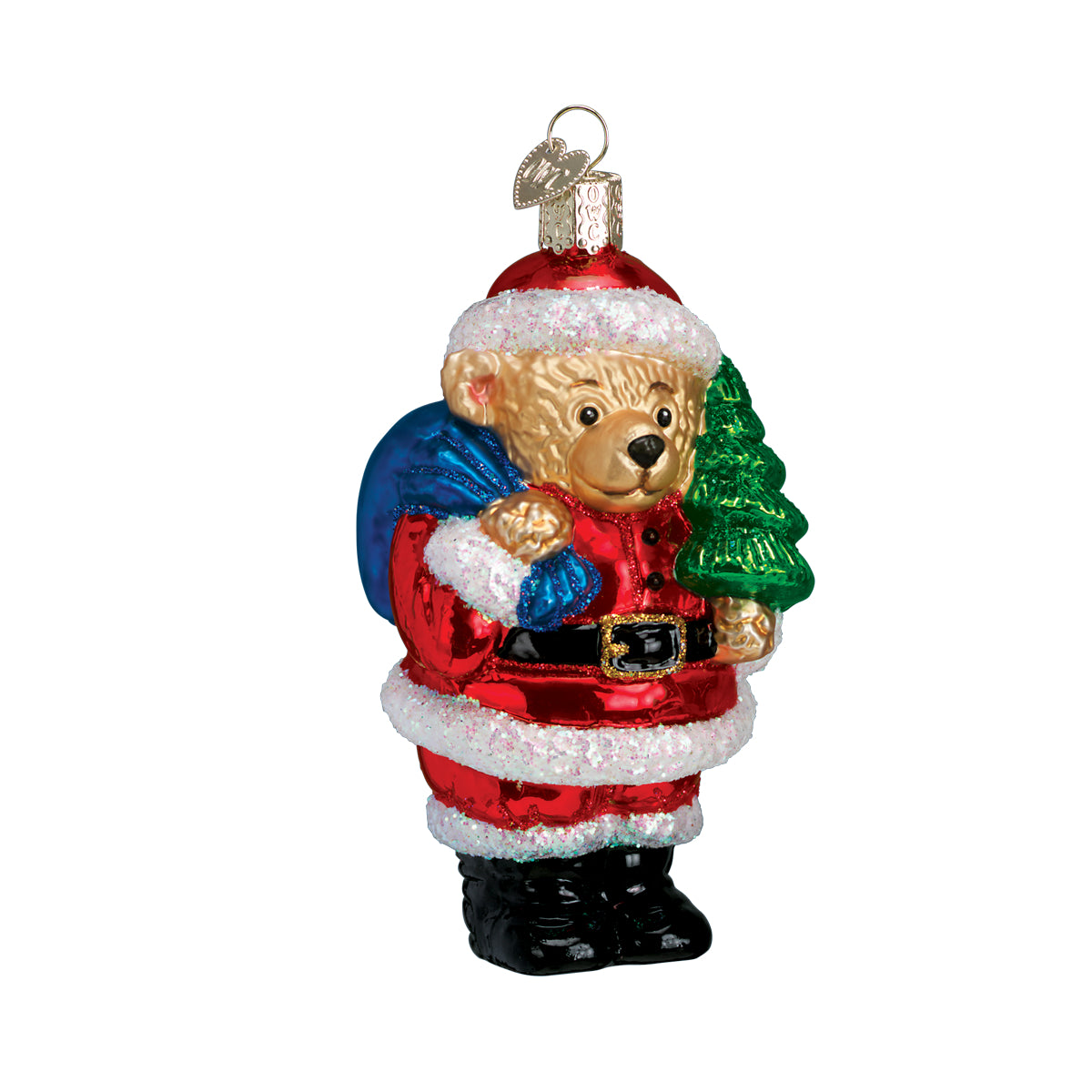 Santa Bear Ornament