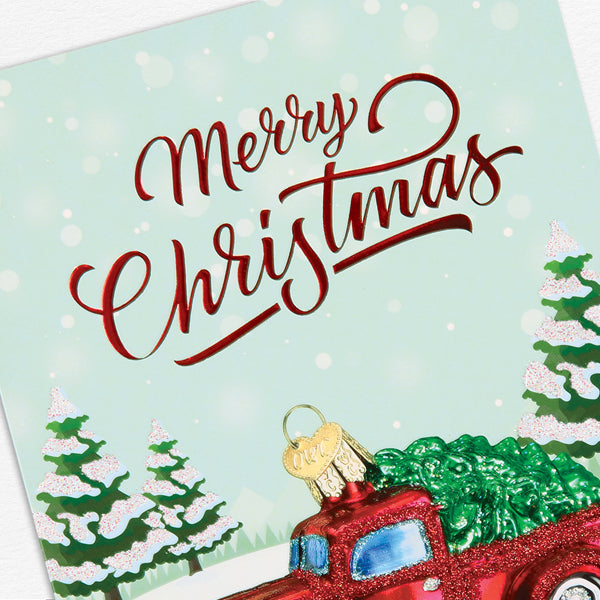 Christmas Truck Christmas Card