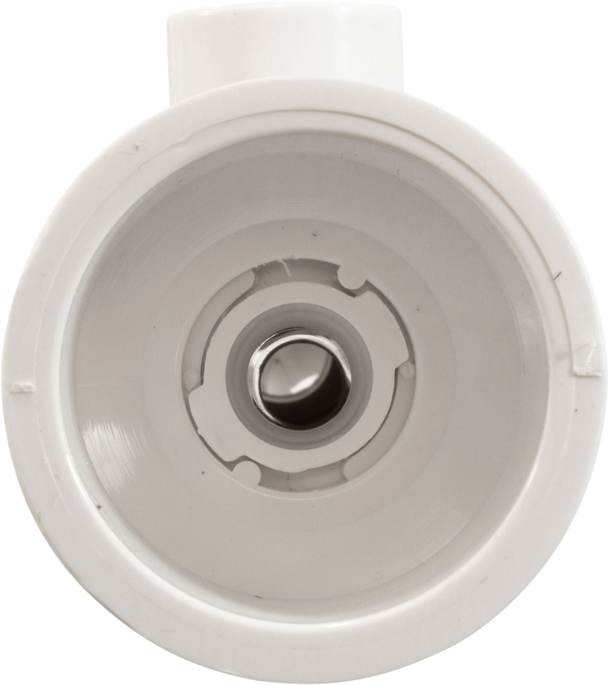 Balboa Water Group 16-5275WHT Gunite Microssage Jet, White, back view